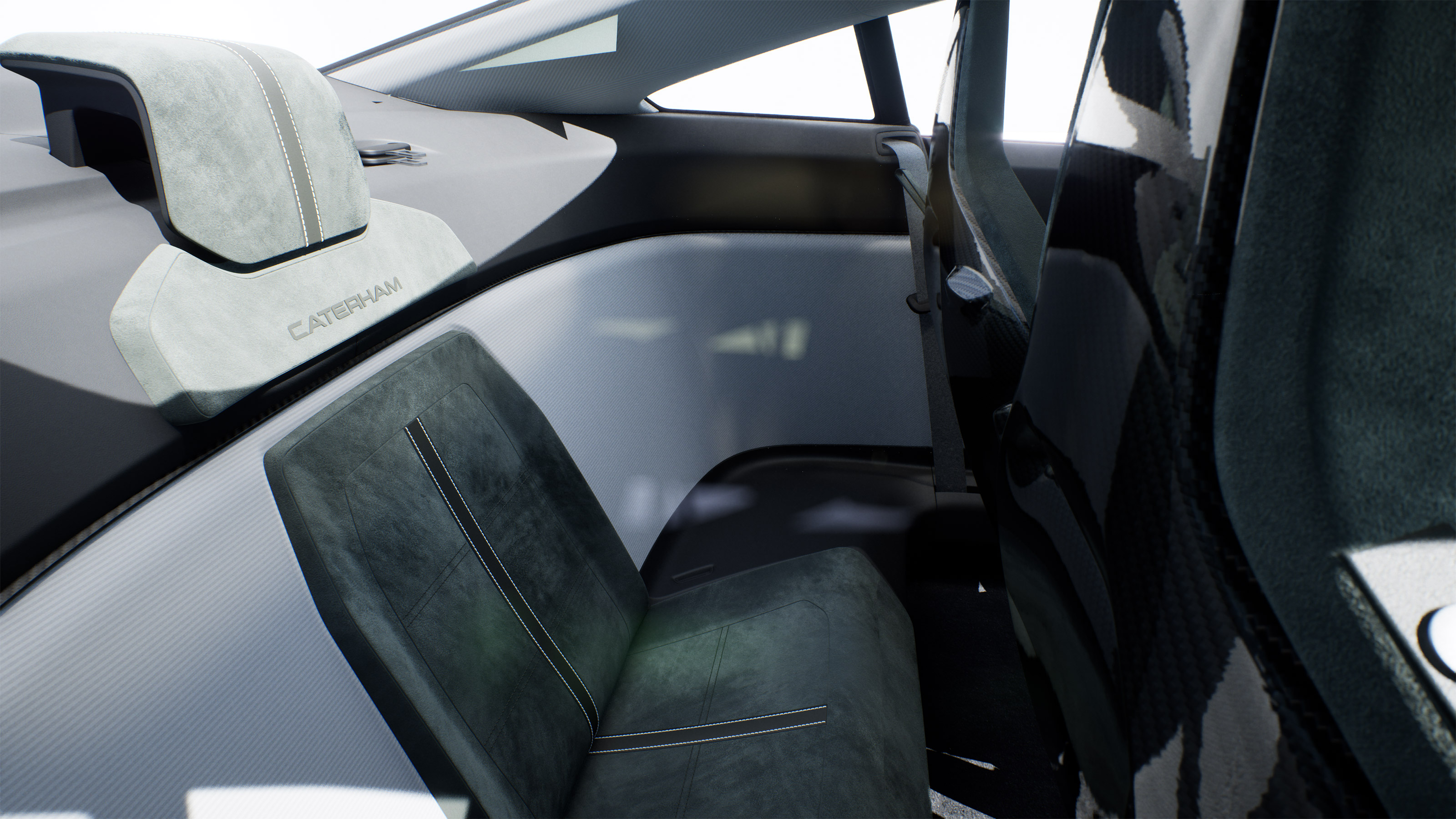 Caterham Project V - rear seat