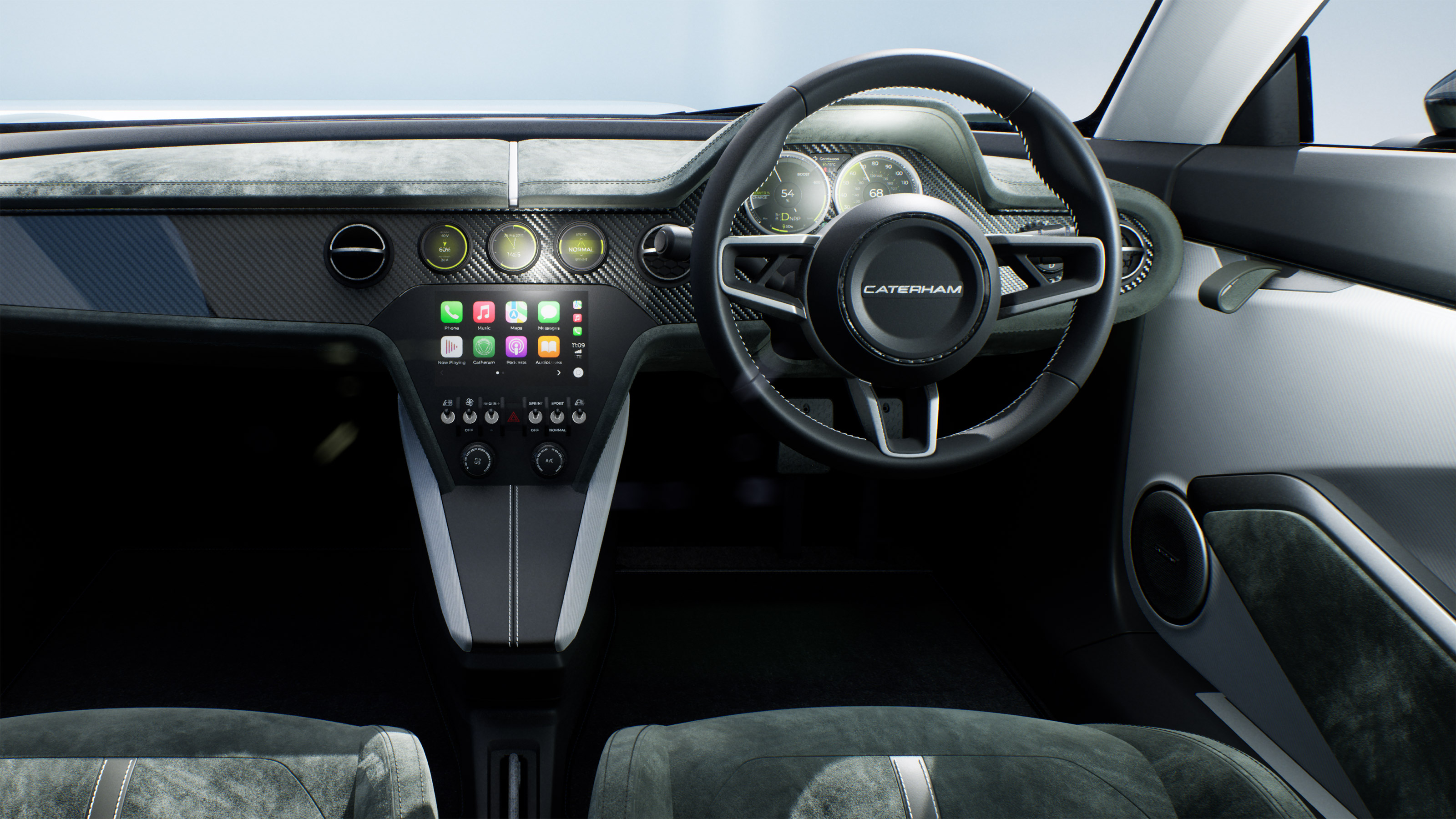 Caterham Project V - dash