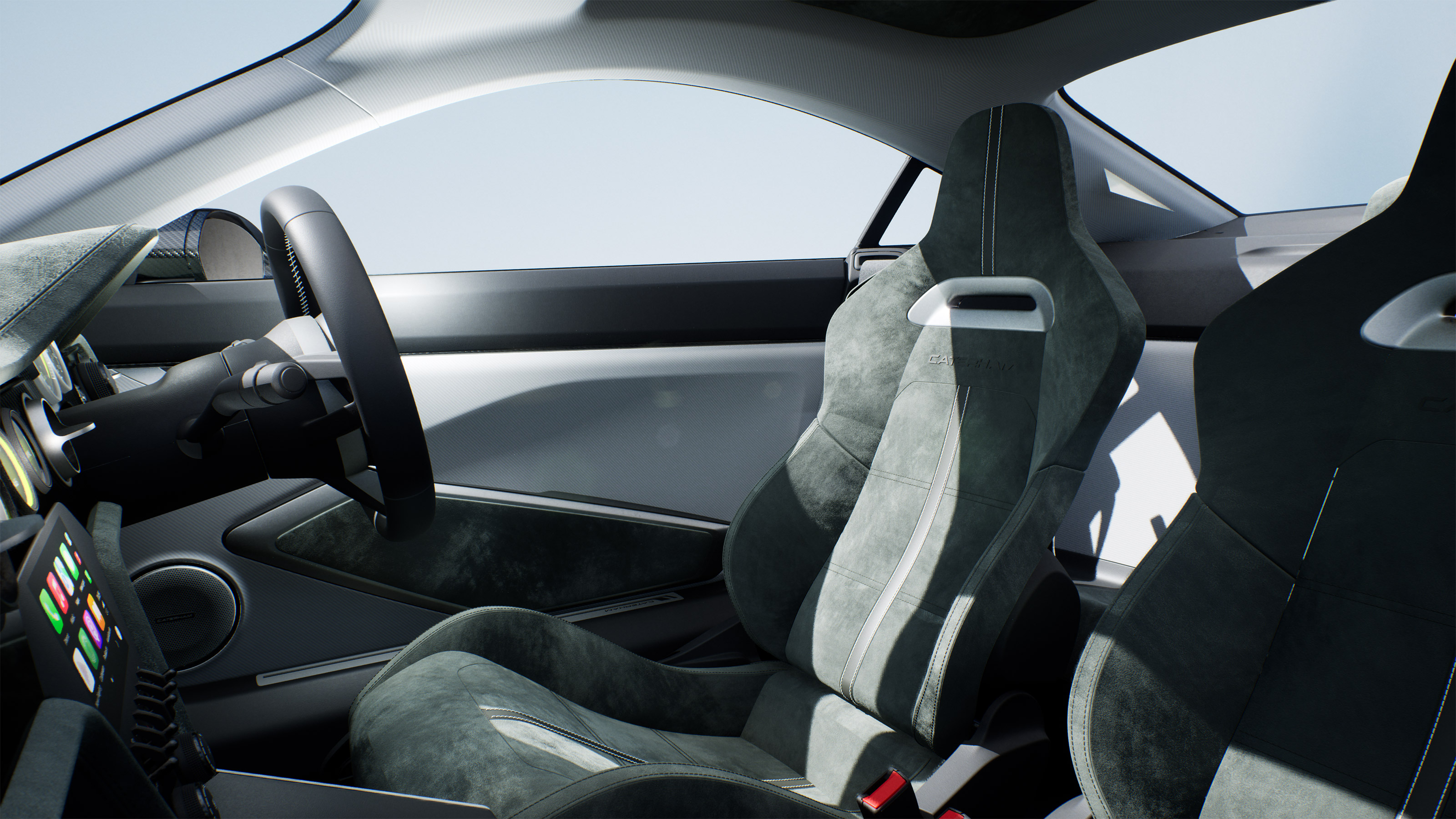Caterham Project V - front seats