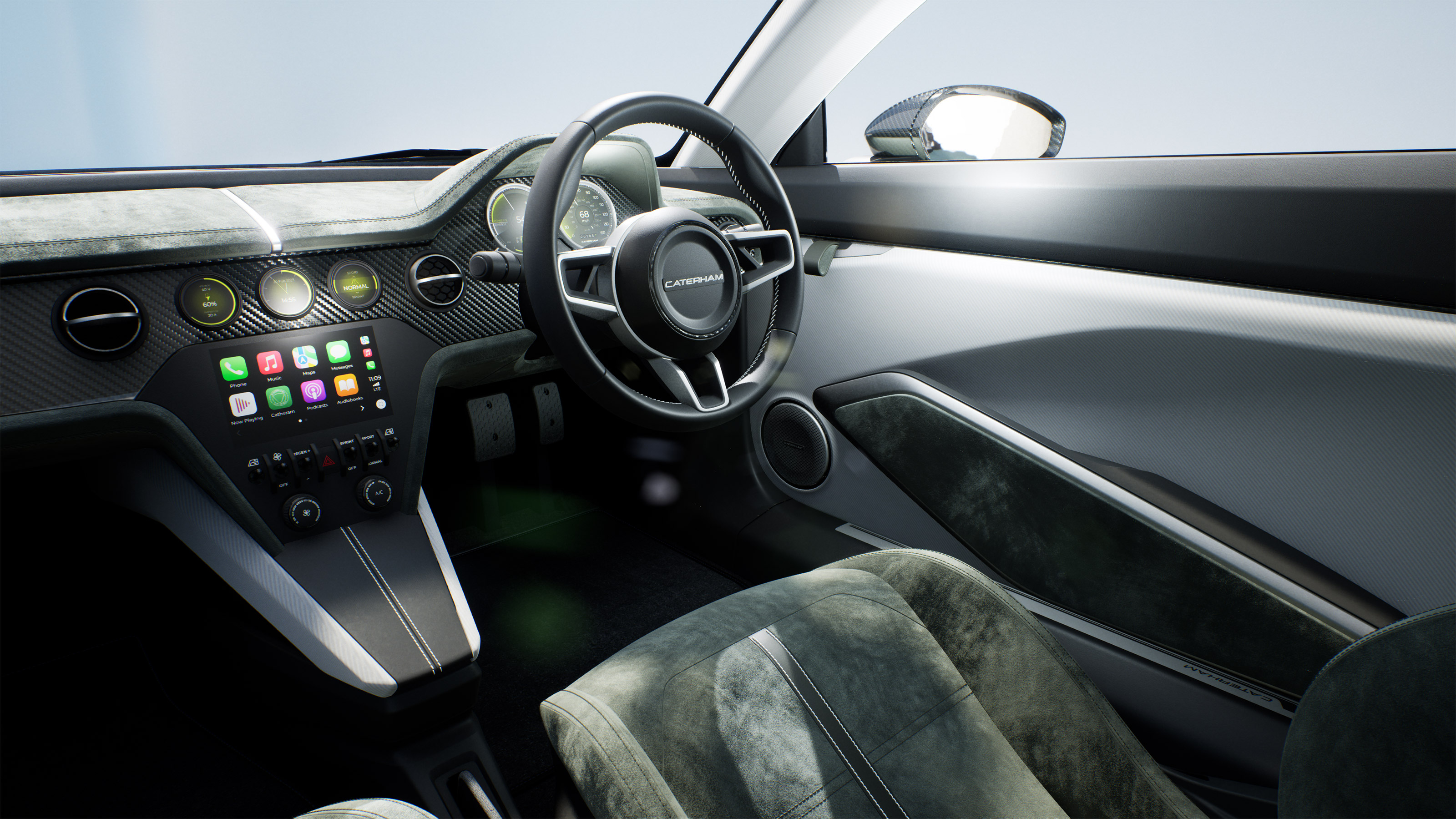 Caterham Project V - cabin