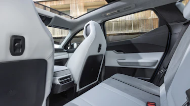 New Fisker Ocean 2023 review rear seats