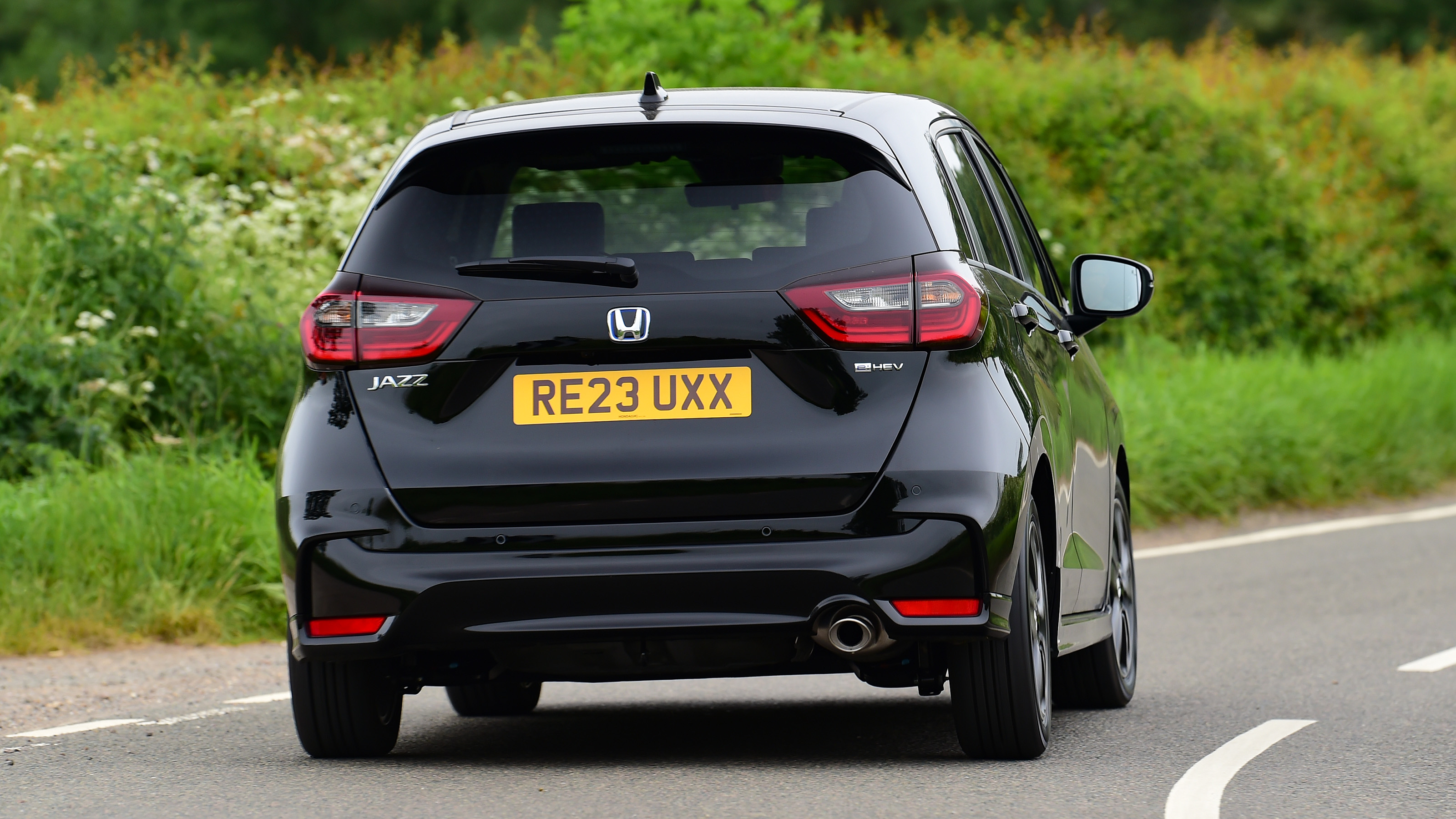 Honda Jazz - rear cornering