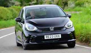 Honda Jazz - front cornering