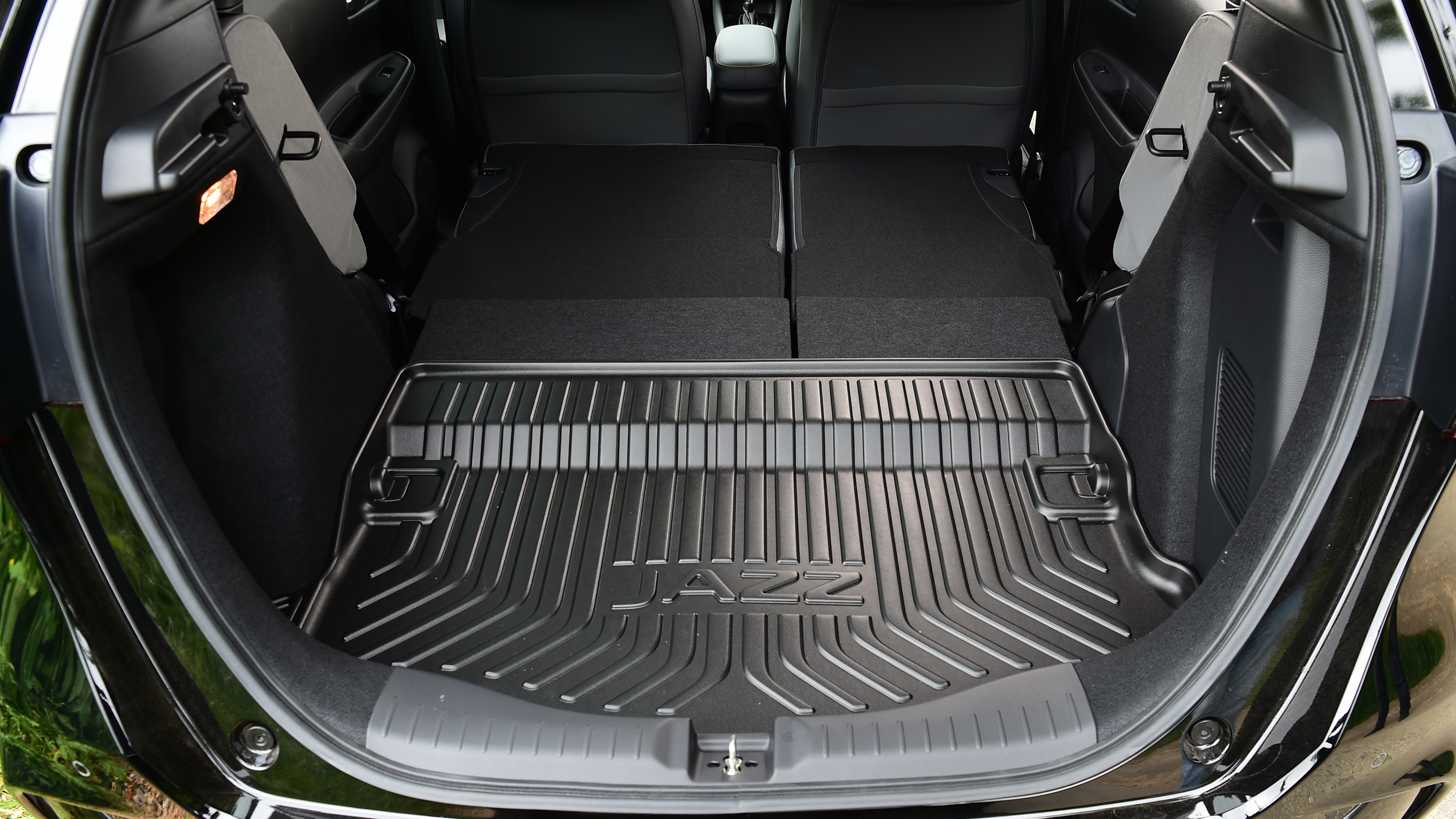 Honda Jazz - rear seats folded down