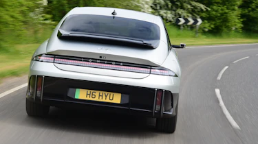 Hyundai Ioniq 6 - rear cornering