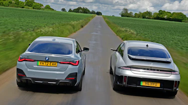 Hyundai Ioniq 6 vs BMW i4 - rear