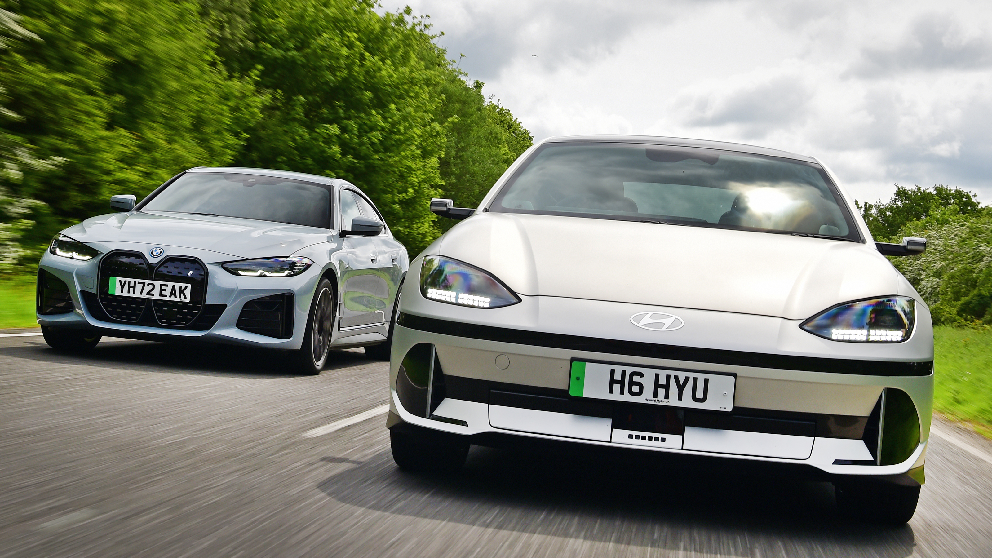 Hyundai Ioniq 6 vs BMW i4 - header