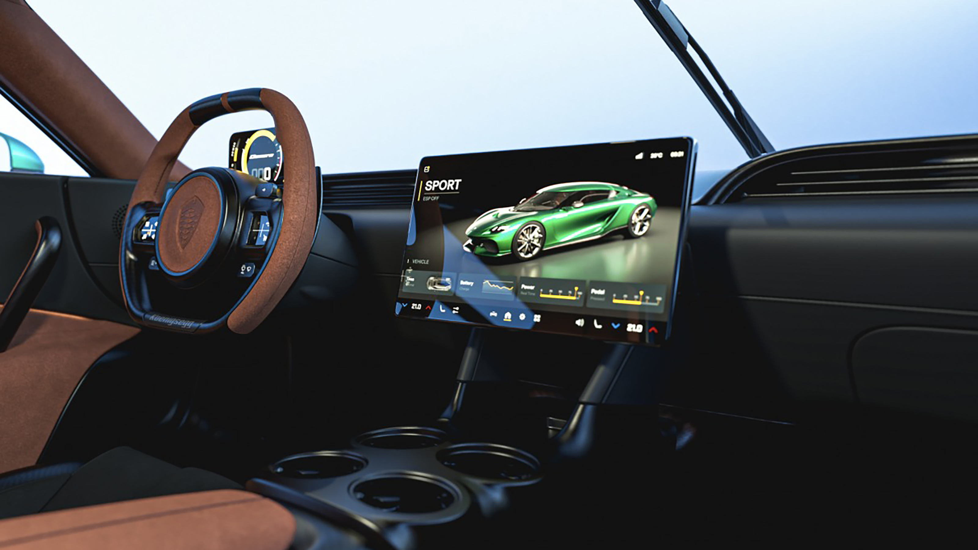 Koenigsegg Gemera - interior
