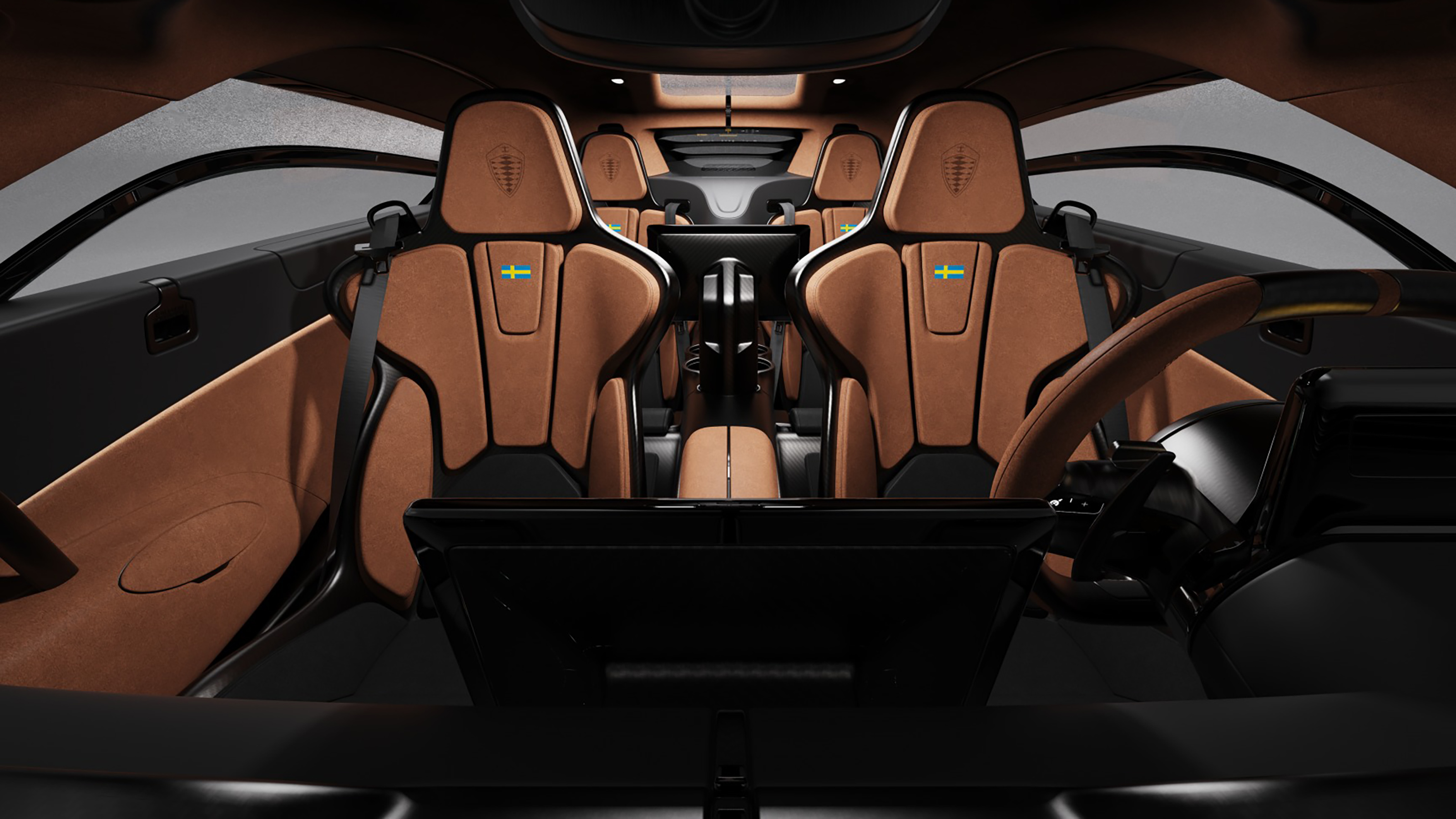Koenigsegg Gemera - seats