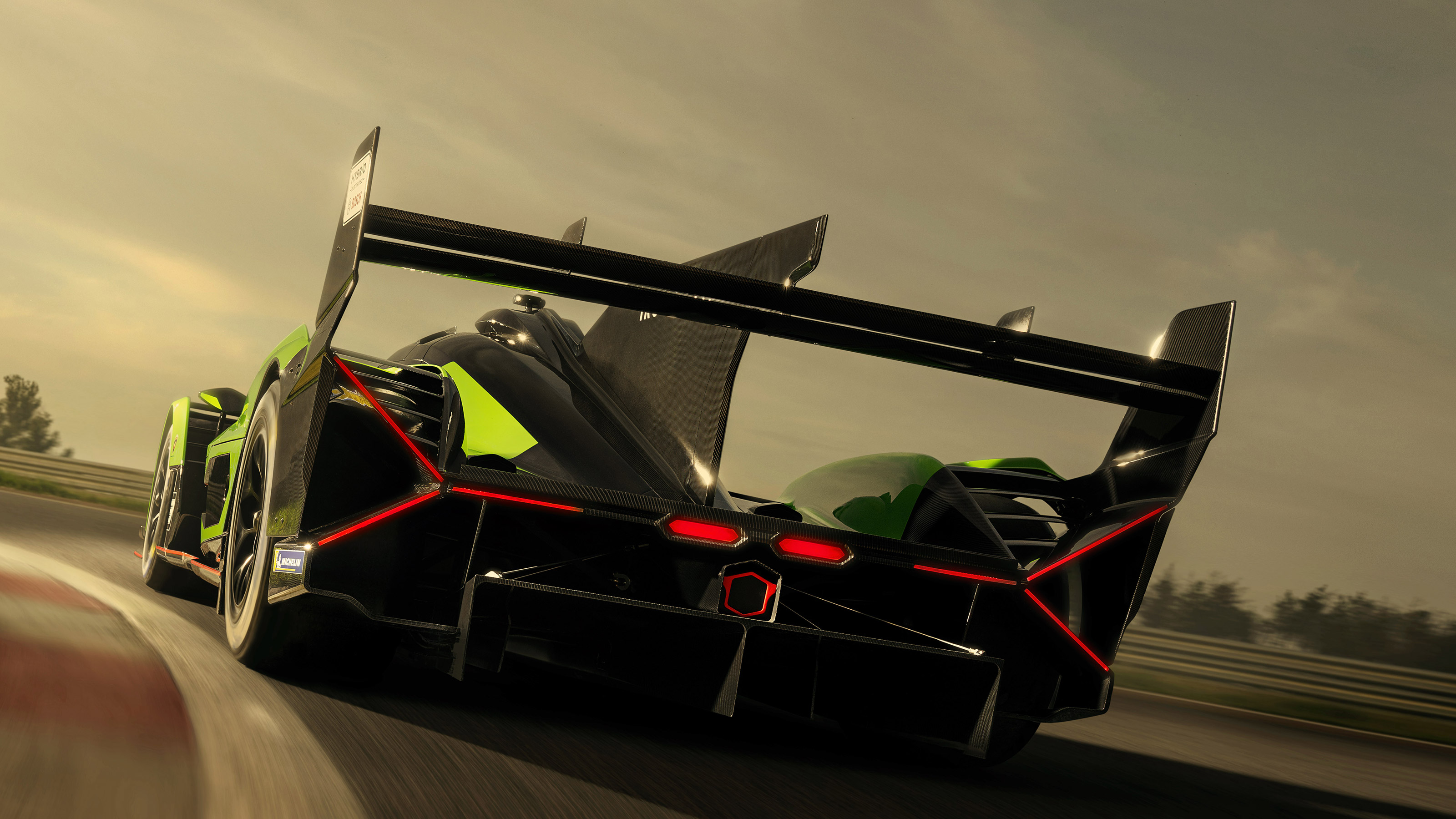 Lamborghini SC63 - rear action