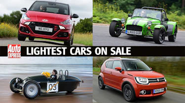 Lightest cars on sale