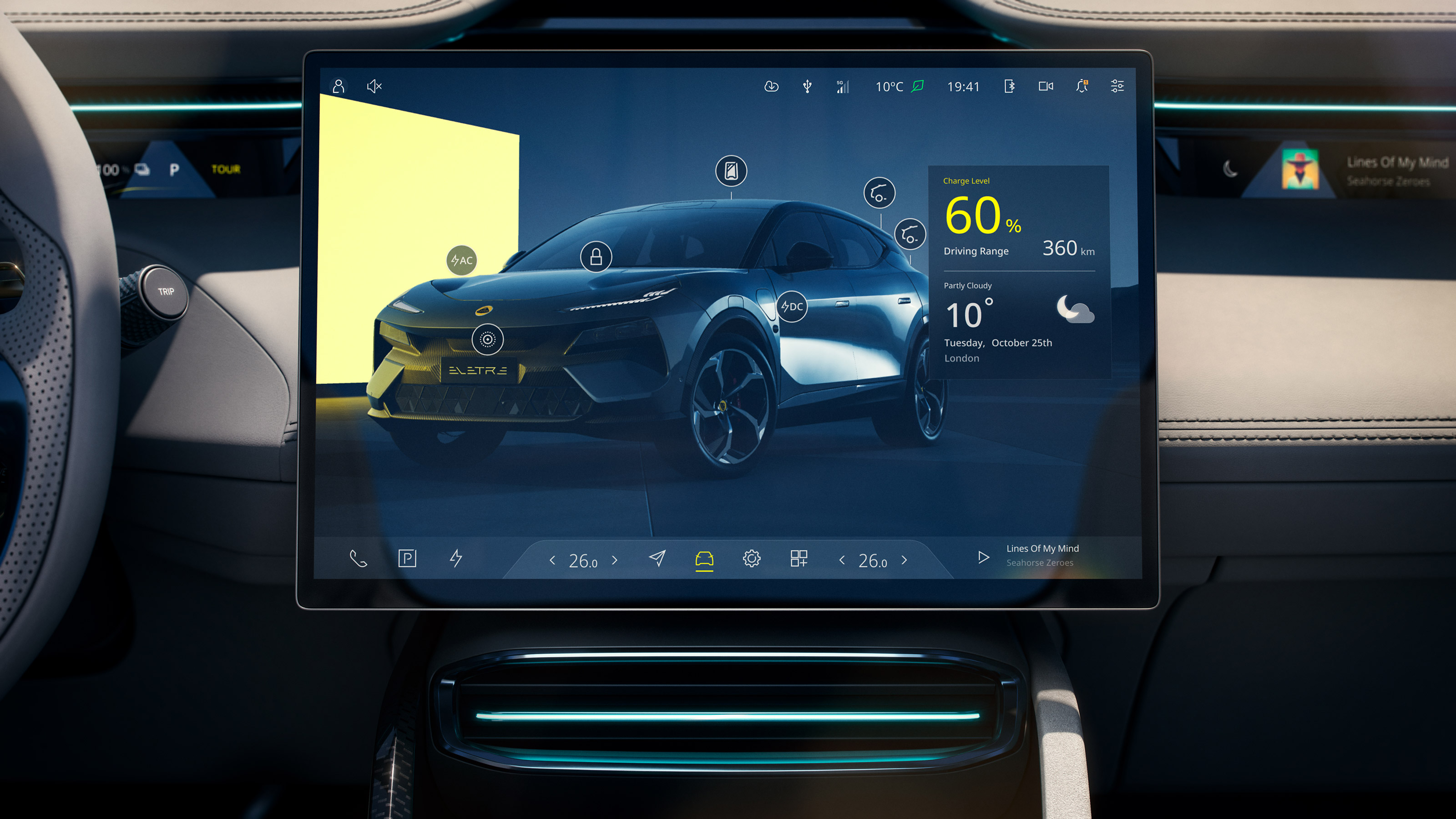 Lotus Eletre - screen