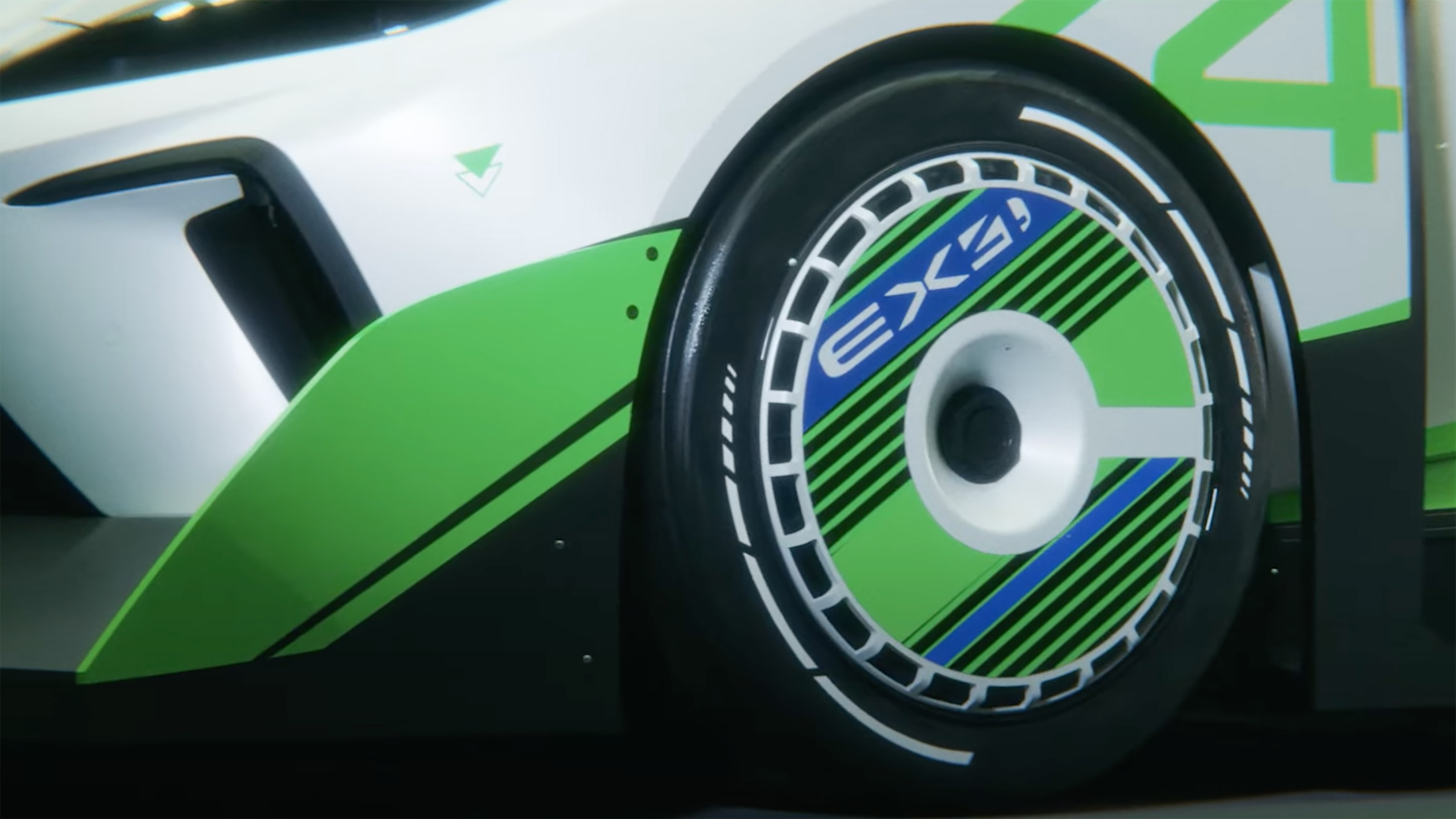 MG EX4 - wheel
