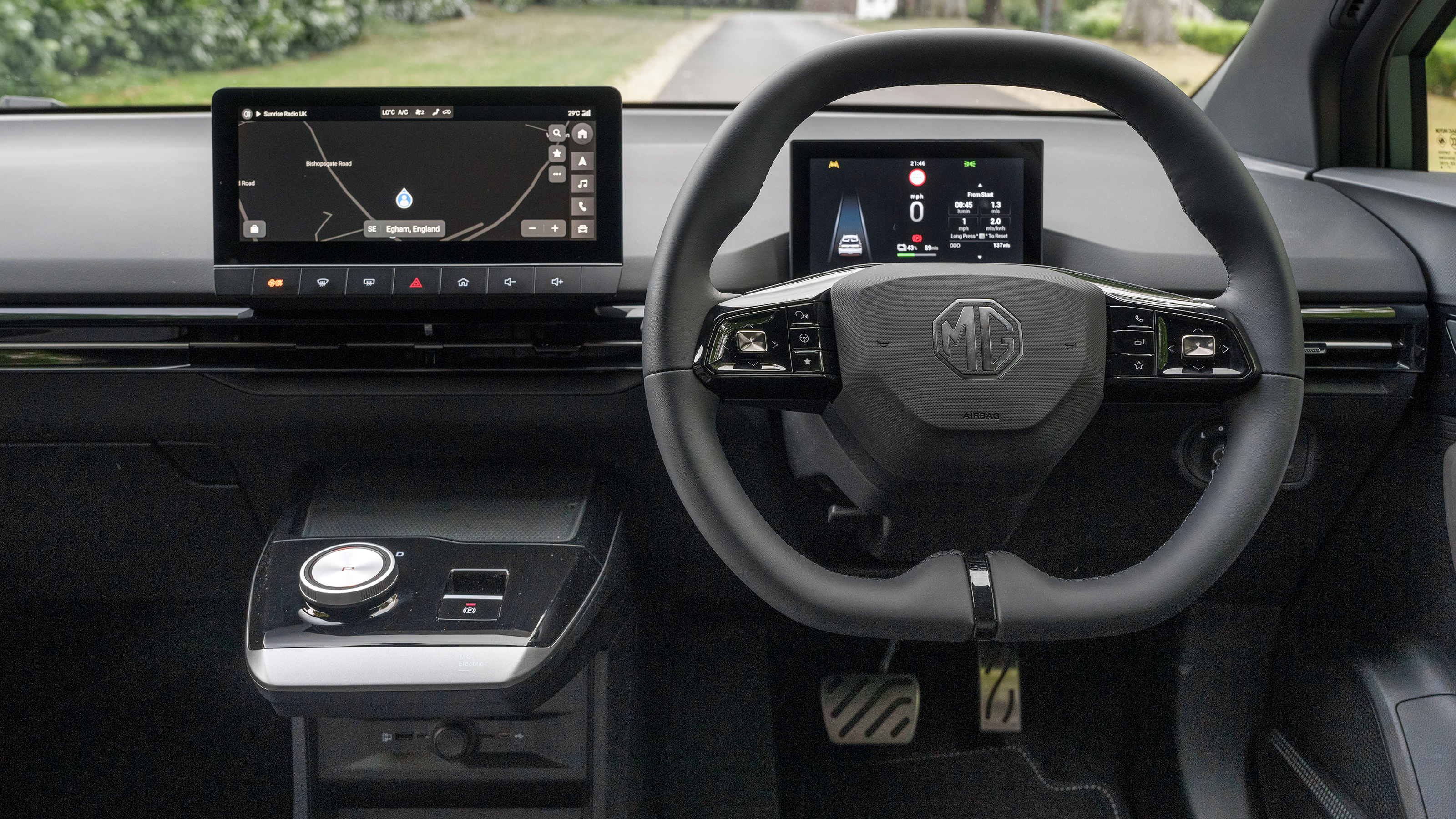 MG4 EV XPower cabin