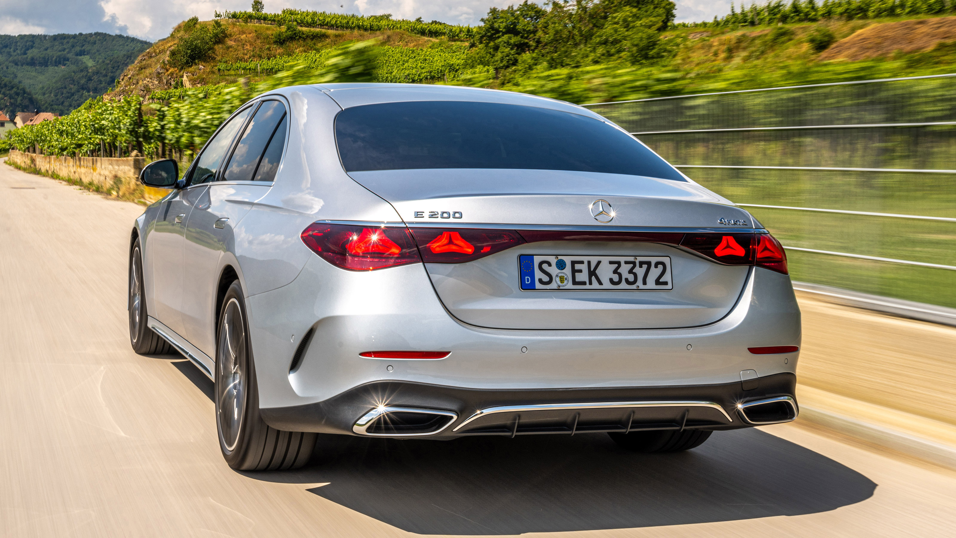 Mercedes E-Class - rear