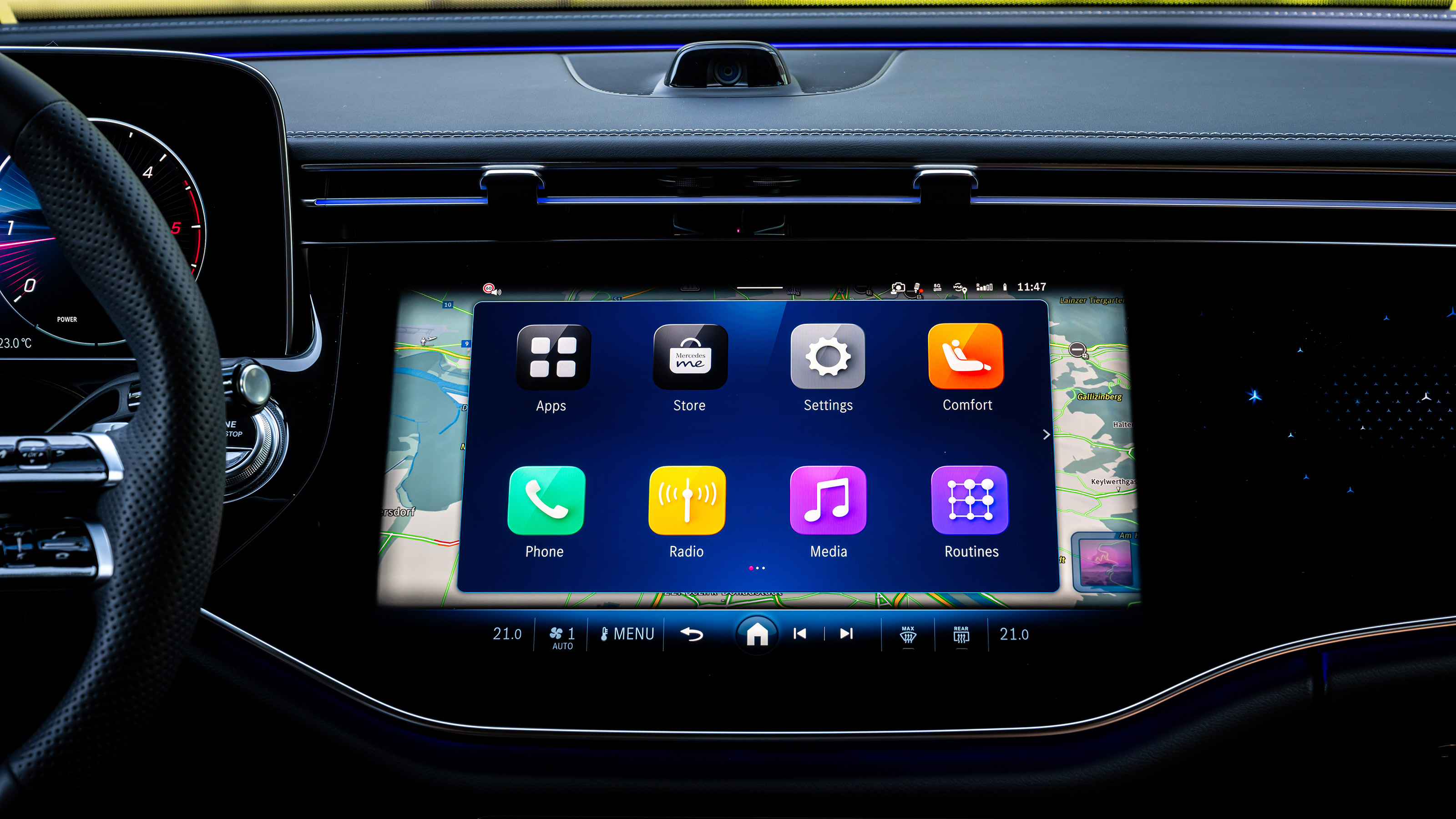 Mercedes E-Class - infotainment
