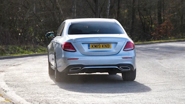 Mercedes E-Class Mk5 - rear cornering