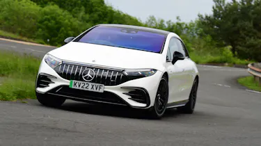 Mercedes-AMG EQS 35 - front cornering