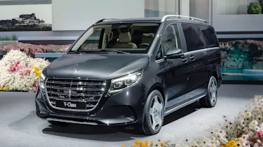 Mercedes V-Class facelift - front