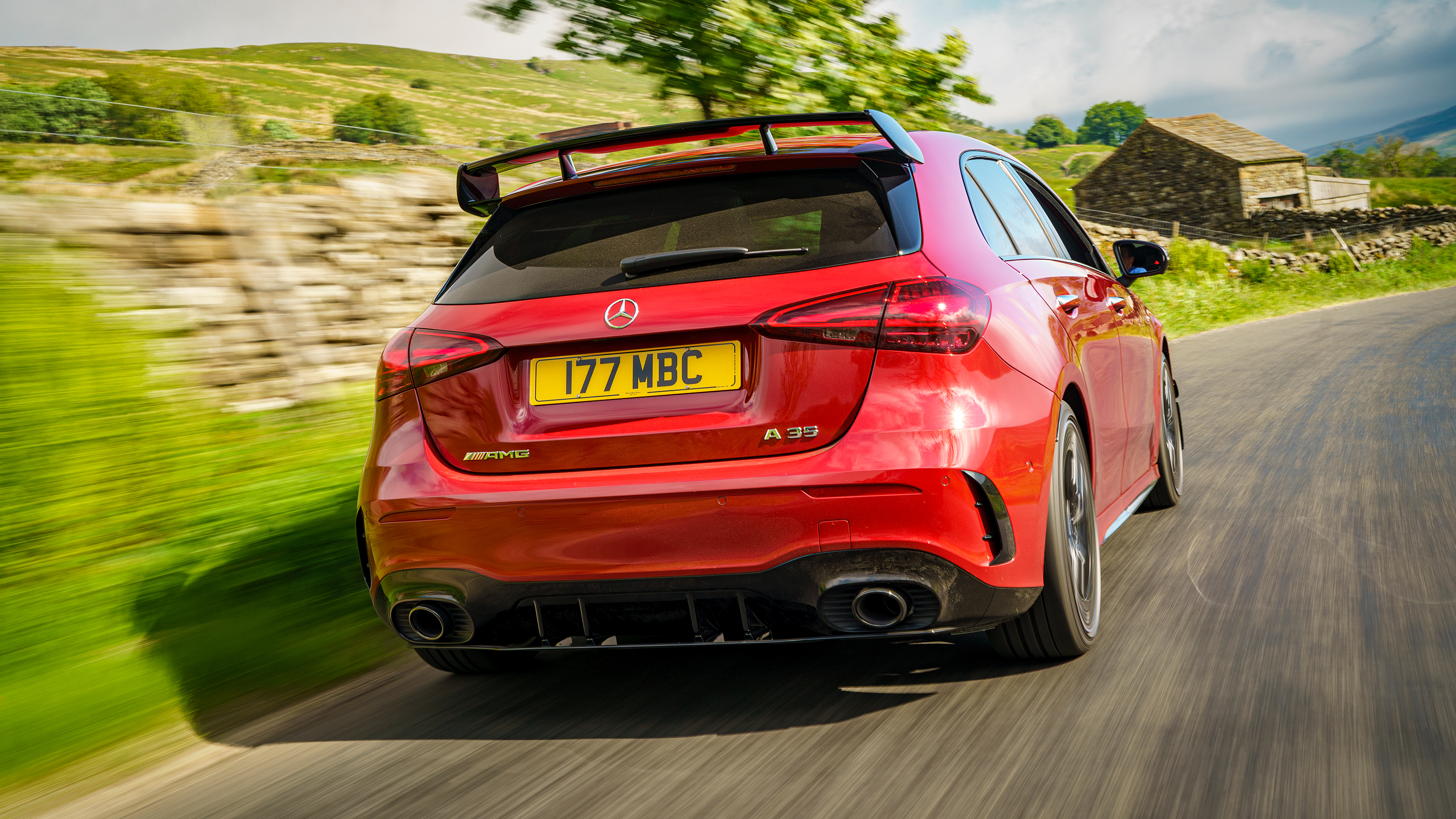 Mercedes-AMG A 35 - rear action