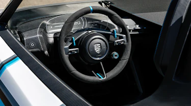 New Porsche Vision 357 Speedster interior