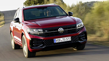 New Volkswagen Touareg - front