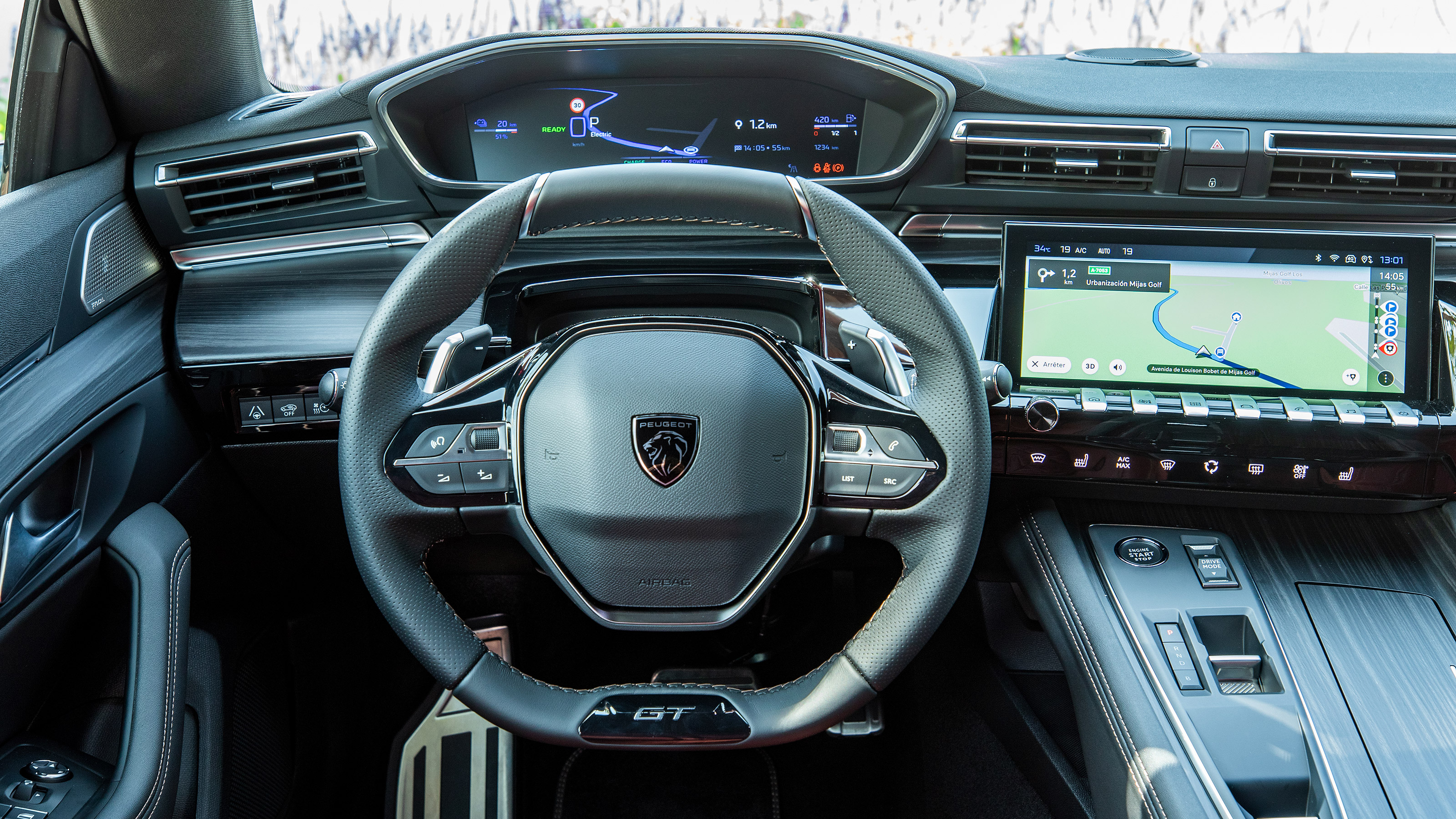 Peugeot 3008 MHEV - dash
