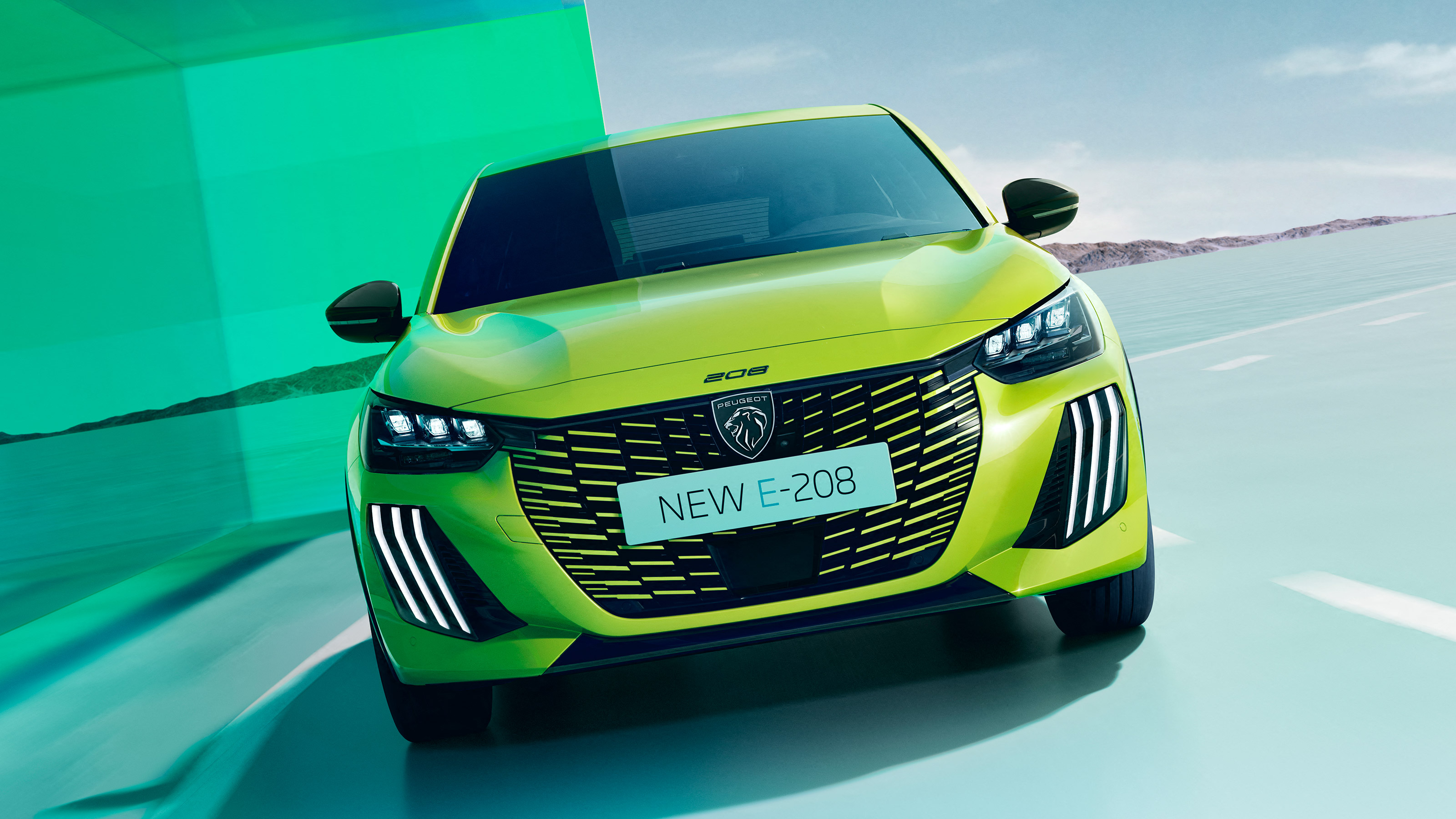 Peugeot e-208 - front static