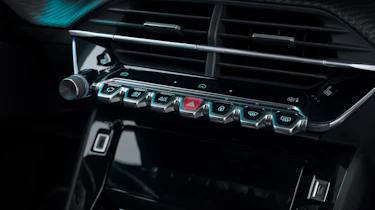 Peugeot e-208 - buttons