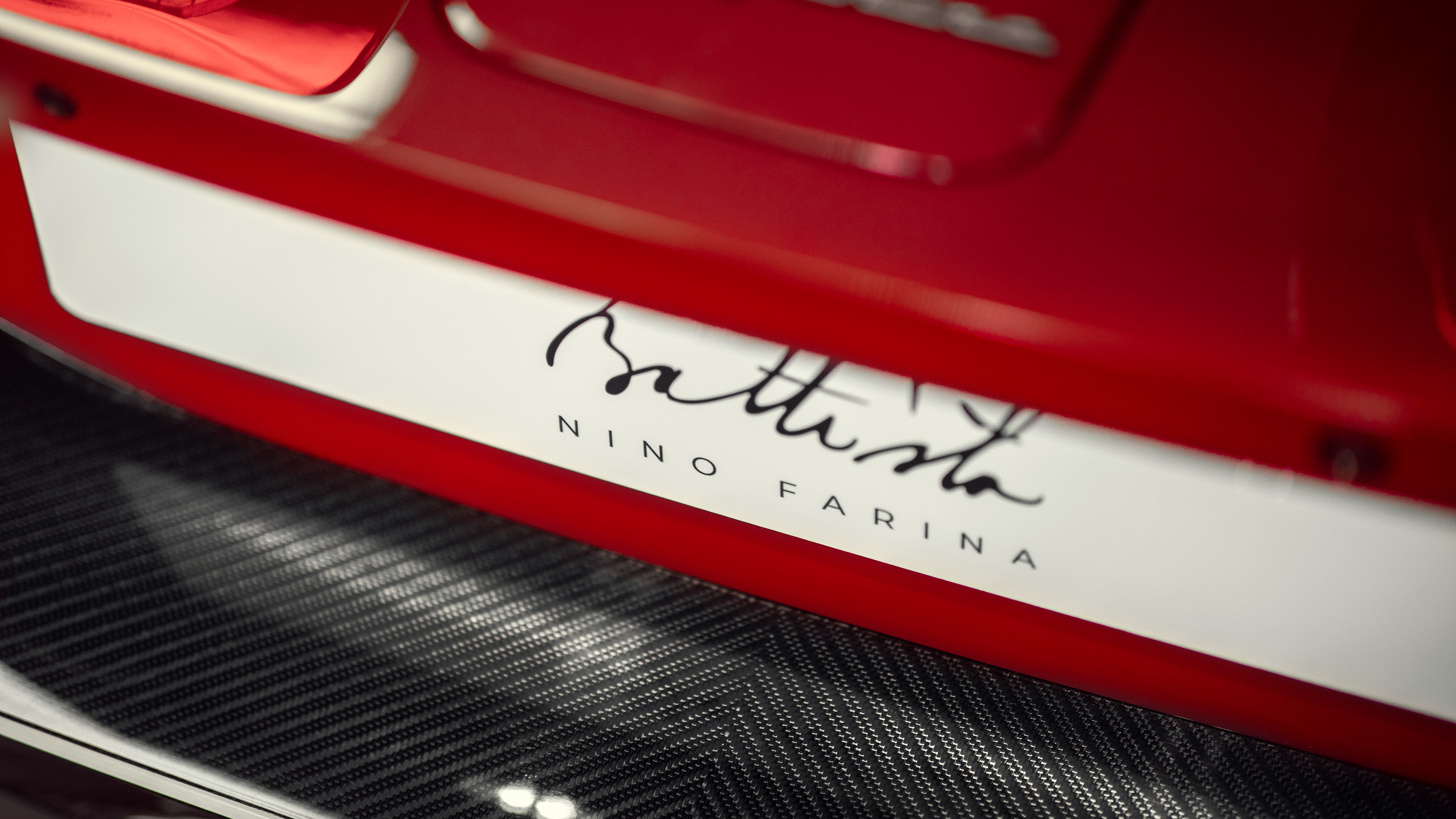 Pininfarina Battista Edizione Nino Farina - badge