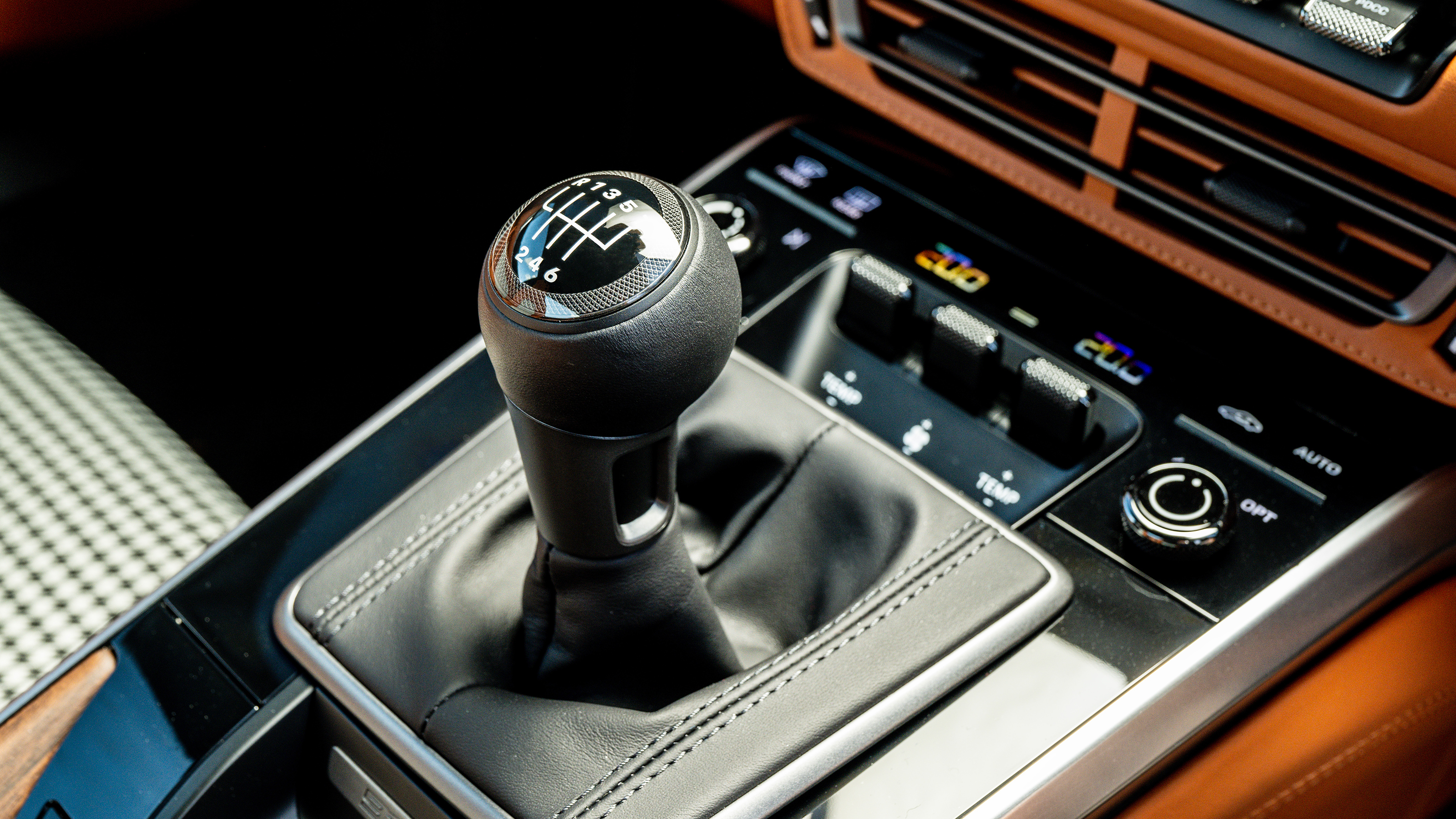 Porsche 911 Sport Classic - gearstick 
