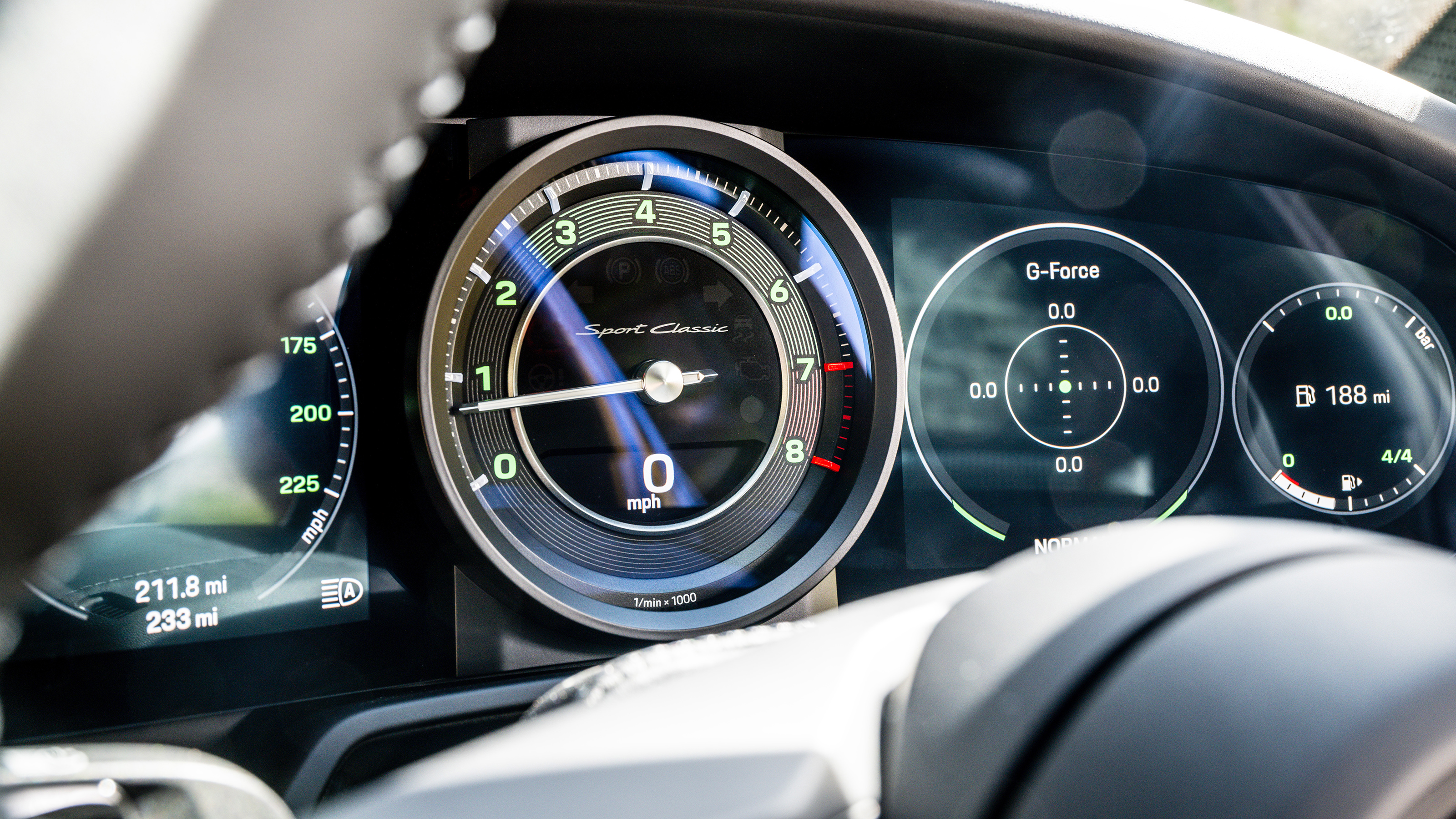 Porsche 911 Sport Classic - dashboard