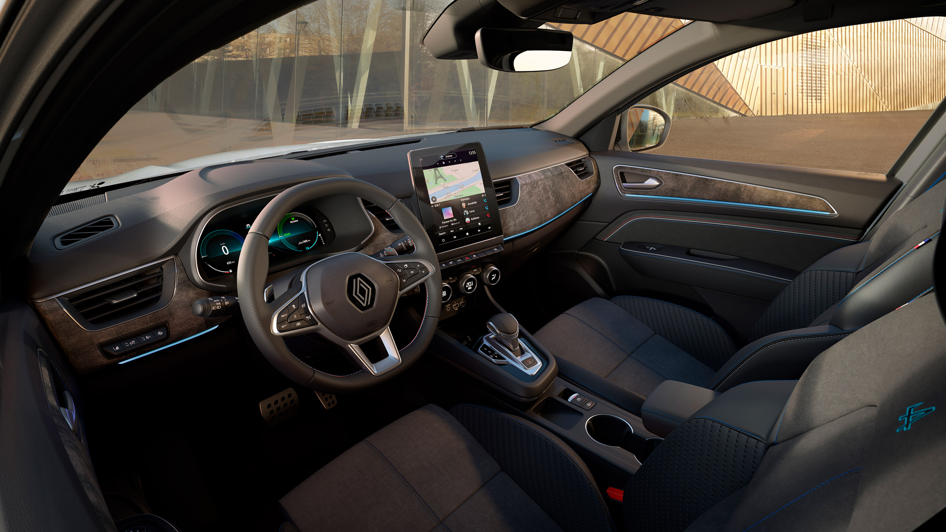 Renault Arkana facelift - dash