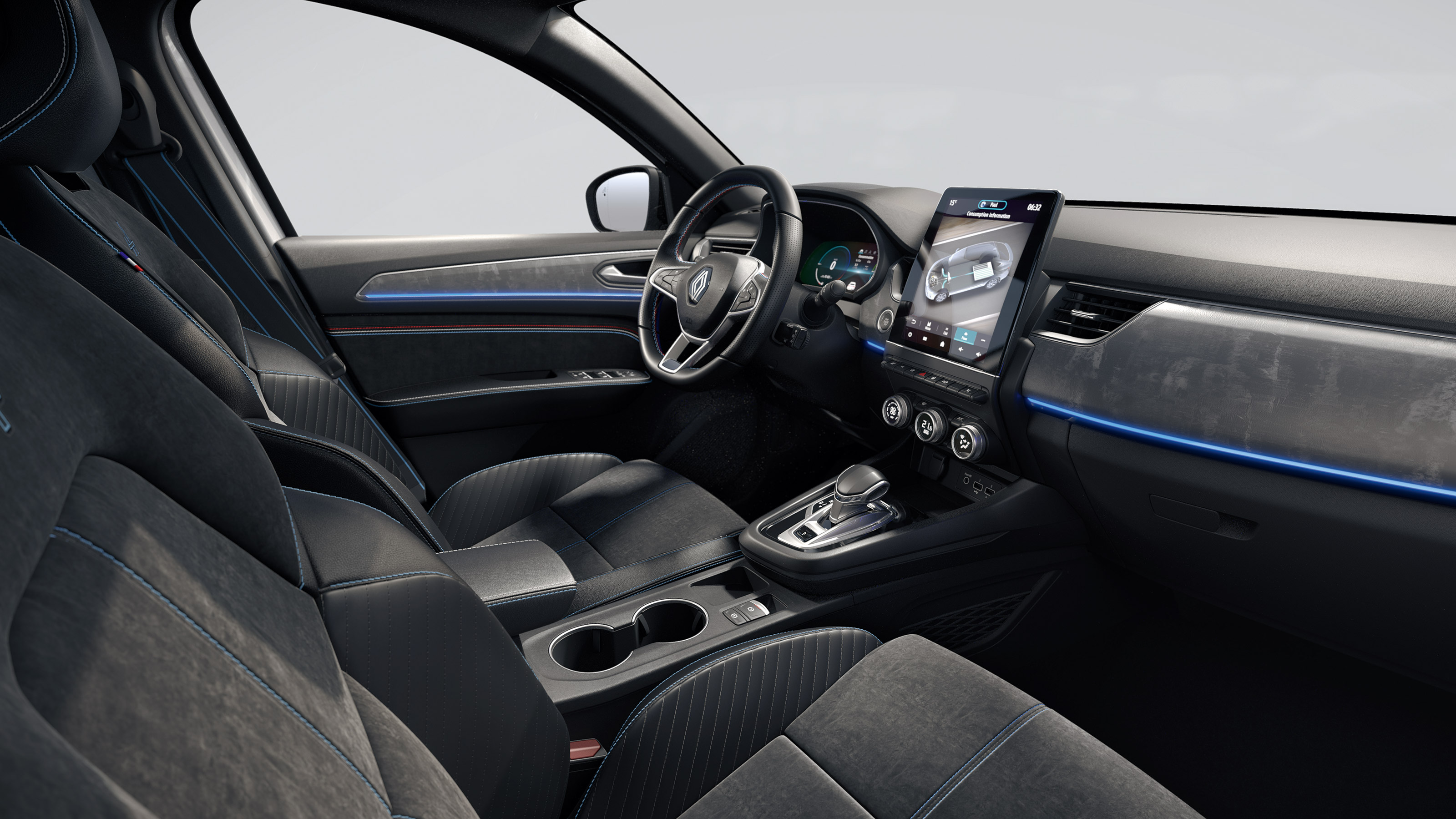 Renault Arkana facelift - cabin