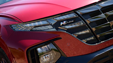 Hyundai Tucson - headlight