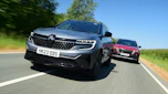 Renault Austral and Hyundai Tucson - Tucson chasing Austral (front)