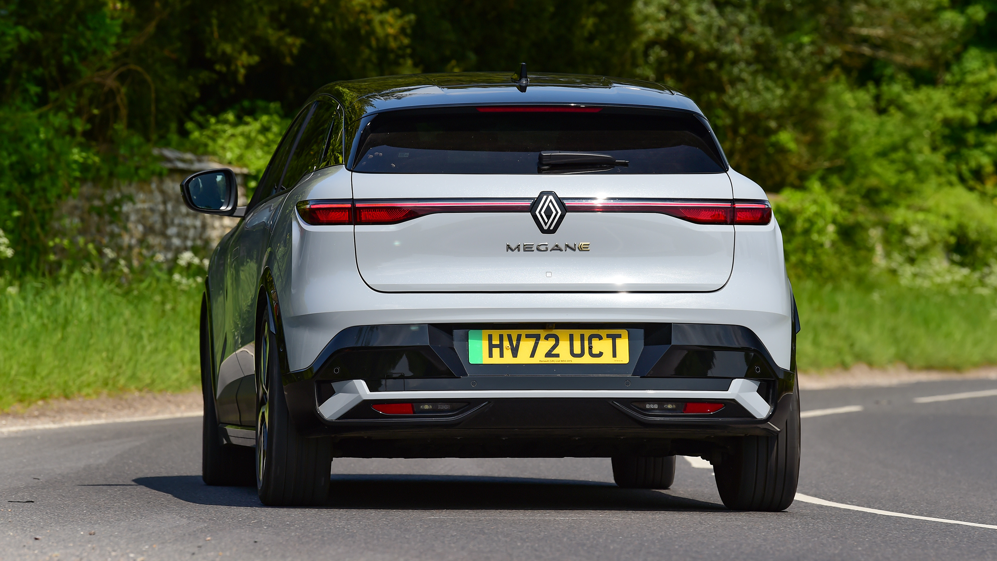 Renault Megane E-Tech - rear cornering
