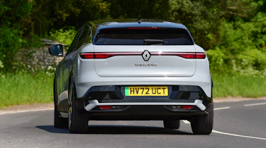 Renault Megane E-Tech - rear cornering