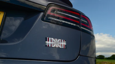 Tesla Model S - Plaid badge