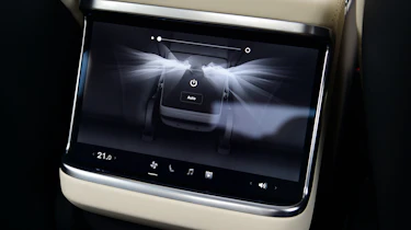 Tesla Model S - rear climate controls