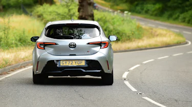 Toyota Corolla - rear cornering