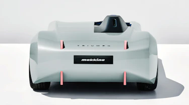 Triumph TR25 by Makkina concept - full rear