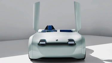Triumph TR25 by Makkina concept - full front doors open