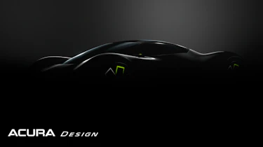 Electric Acura Vision - side