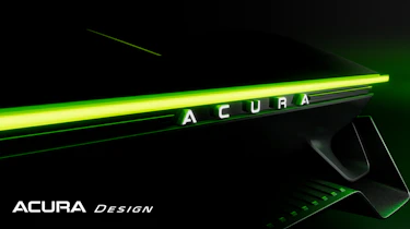 Electric Acura Vision - rear