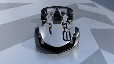 2023 BAC Mono - birds-eye view static