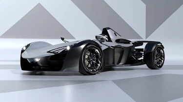 2023 BAC Mono - front 3/4 static