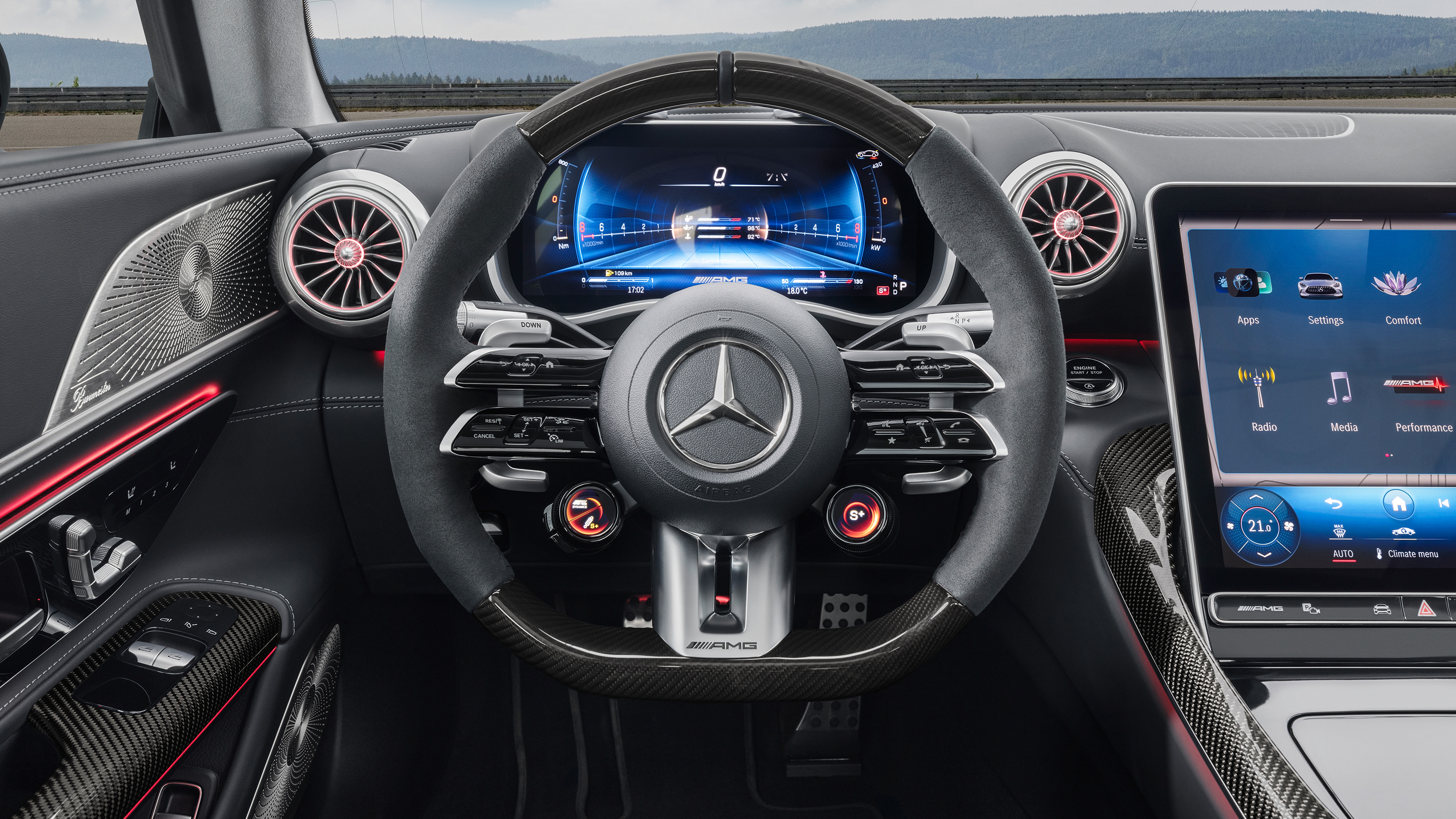 Mercedes-AMG GT - steering wheel