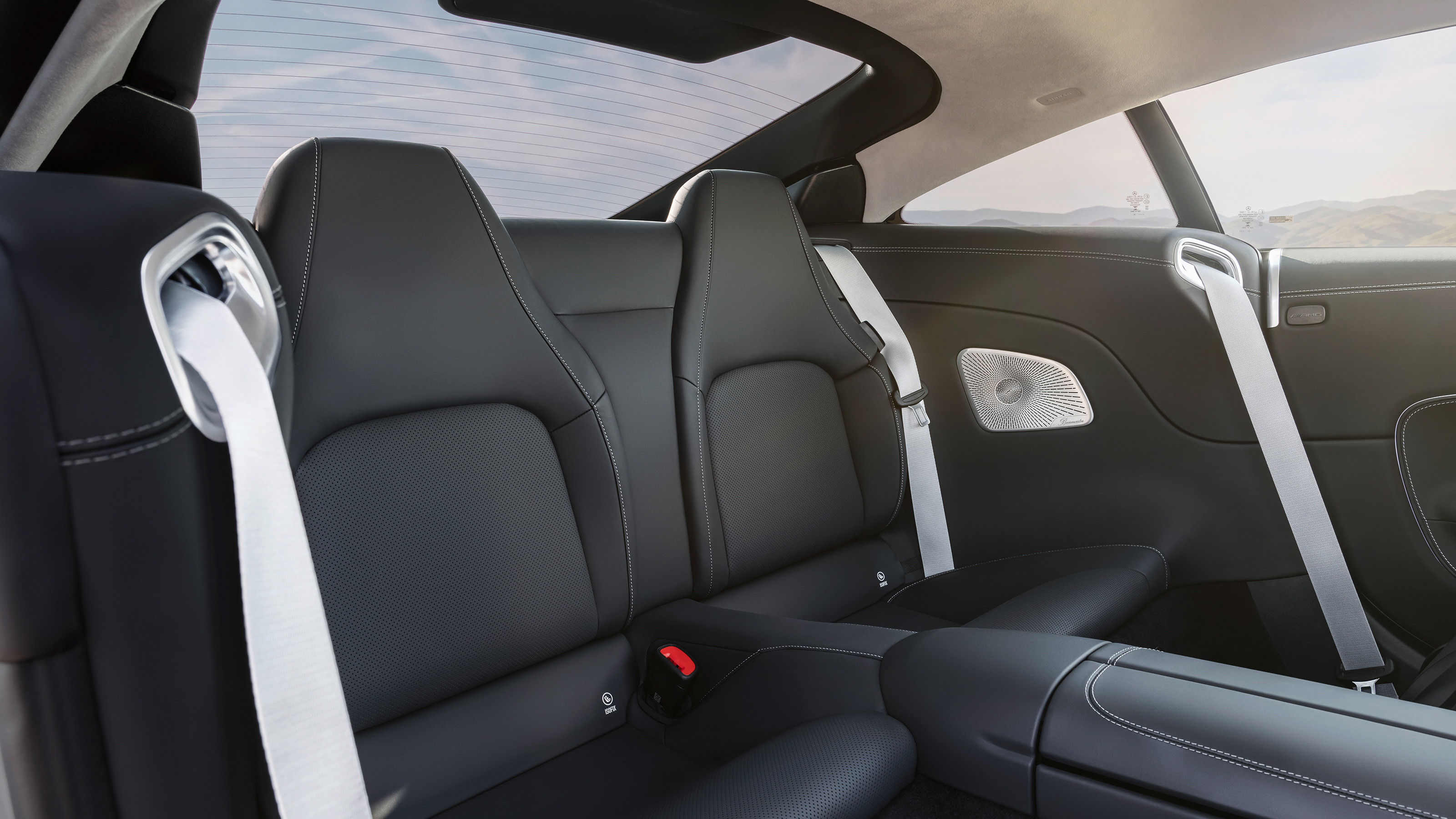 Mercedes-AMG GT - rear seats