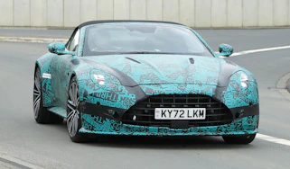 2024 Aston Martin Vantage Roadster (camouflaged) - front cornering